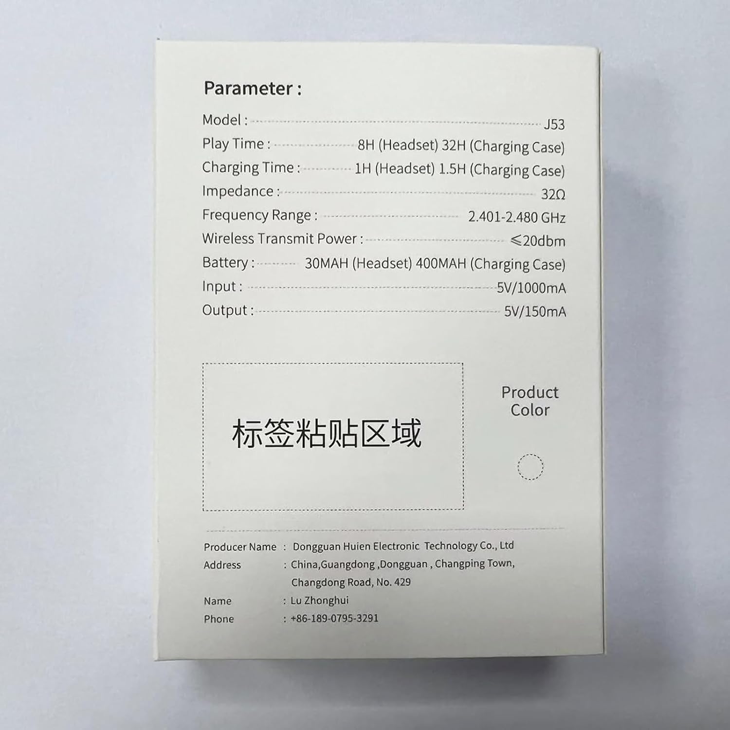 Wireless Earbuds, Bluetooth 5.4 Headphones HiFi Stereo, in Ear Earphones with 4 ENC Noise Cancelling Mics, 40H Playback Ear Buds with Mini Case, IP7 Waterproof Headset with LED Display, USB C Charging - Image 9